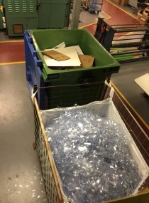 cardboard-&-clear-PVC-recycling-bins